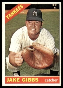 1966 Topps Jake Gibbs New York Yankees #117 - Picture 1 of 2