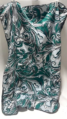 Carseat Canopy Infant/Baby Carseat Cover Blanket Gray, Green, + White - Image 1 of 3