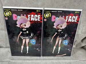 Juego de cómics Dollface #10 variante andrajosa y rasgada casi nuevo Action Lab - Imagen 1 de 3