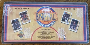 1991-92 UPPER DECK NBA BASKETBALL KOMPLETT FACTORY SEALED UNGEÖFFNET SET  - Bild 1 von 6