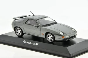 PORSCHE 928 Grey metallic 1991 1/43 MINICHAMPS 940068100 - Picture 1 of 5
