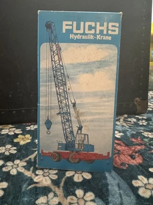 Grúas hidráulicas FUCHS - NZG 1:50 Diecast Model #185 Foto 1 de 4