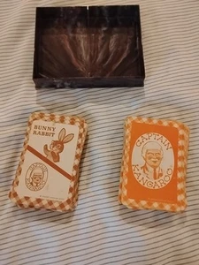 CAPTAIN KANGAROO ROBERT KEESHAN ASSOC & Bunny Rabbit. One Deck Missing 2 Cards - Picture 1 of 11