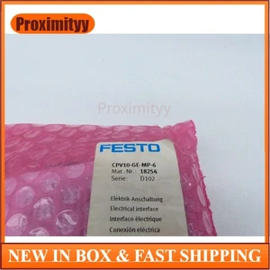 New Festo 18254 CPV10-GE-MP-6 Electrical interface - Picture 1 of 4