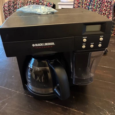 BLACK & DECKER Spacemaker Black Coffee Maker Under Cabinet Space Saver - Image 1 of 4