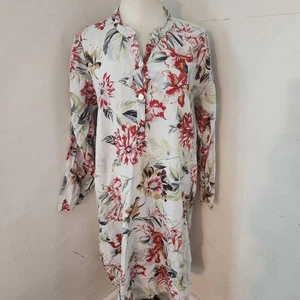 Flachs Leinenkleid Damen Größe M - Bild 1 von 4