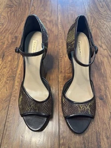 Tahari Animal Print Heels Women’s 8.5 Marsha - Picture 1 of 7