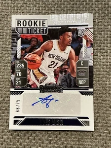 Boleto de novato Panini Silhouette Yves Missi RC 2024-25 automático/75 contendientes 🔥 - Imagen 1 de 2