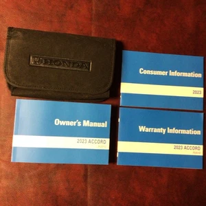 2023 HONDA ACCORD HYBRID OWNERS MANUAL BOOKS GUIDE CASE ALL MODELS - Picture 1 of 5