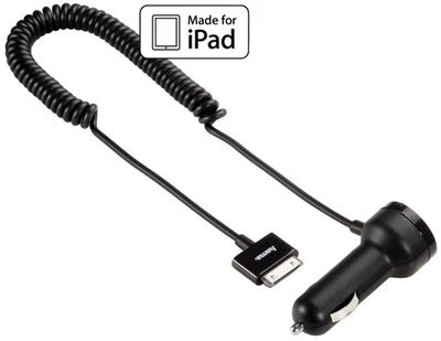 Hama Caricabatterie KFZ 2,1A Cavo Di Carica Per Apple Ipad 1 2 3 1G 2G 3G - Immagine 1 di 3