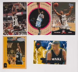 FÜNF KARTEN TIM DUNCAN LOT - SAN ANTONIO SPURS - Bild 1 von 1
