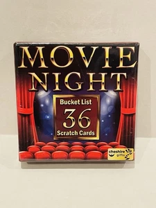 Gratta e vinci film! 36 carte gratta e vinci lista secchiello NUOVE! - Foto 1 di 3