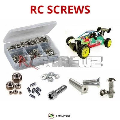 RCScrewZ Stainless Screw Kit cen019 for CEN Racing Matrix 5B 1/5th Buggy | SET - Image 1 of 4