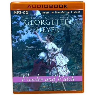 Georgette Heyer Powder and Patch MP3 CD Unabridged Audiobook Brilliance Audio - image 1 of 4