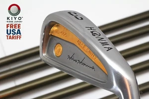Gold Line【4Star】HONMA LB 606 H&F 4S Irons 3-4-5-6-7-8-9-10-11-SW R1 RH 10Pcs - Picture 1 of 20
