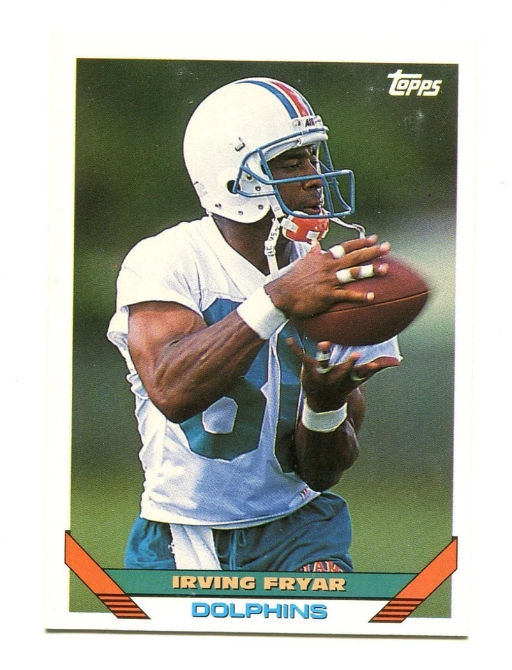 1993 Topps #531 Irving Fryar Nebraska/Miami Dolphins - Image 1 of 1