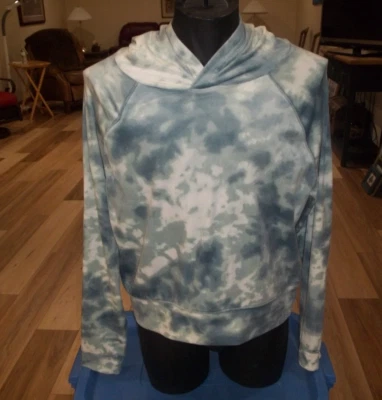 MUJER XL SO SUDADERA CON CAPUCHA VERDE/AZUL/BLANCO Foto 1 de 3