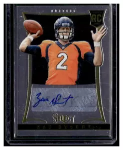 2013 Select Rookie Autograph #249 Zac Dysert Auto BRONCOS /499 - Picture 1 of 2