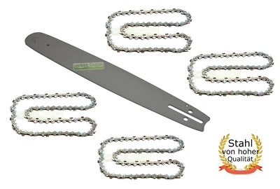 PARFAIT JARDIN 45cm (18") 1,5 0,325" 72 TG sabre + 4X chaîne pour Husqvarna Makita Oleomac Solo