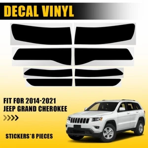 For Jeep Grand Cherokee 2014-2021 Tail Light Tint PreCut Vinyl Decals Trim Cover - Picture 1 of 12