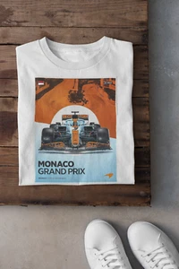 Camiseta Gran Premio de Mónaco, camiseta de carrera, camiseta de Moto GP, camiseta de carreras, top Mónaco F1 - Imagen 1 de 4