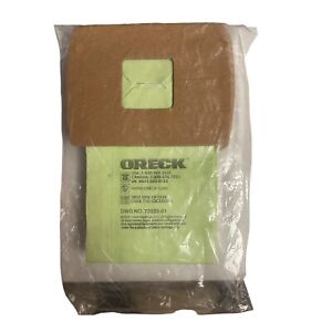 8 Pack Oreck Compact Canister Housekeeper Vacuum Bags  PKBB12DW DWG No 72020-01