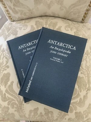 Antarctica An Encyclopedia Hardcover 2 Volume Set By John Stewart - Image 1 of 4