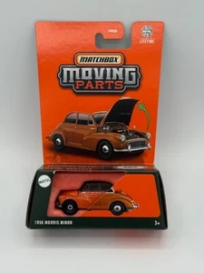 MATCHBOX Moving Parts Release D 2025 1956 MORRIS MINOR ORANGE - Picture 1 of 1