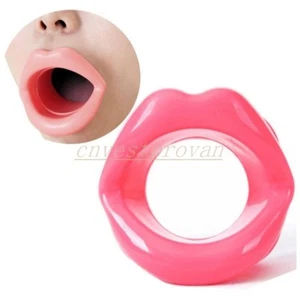Silicone Open Mouth Gag Lips Oral Couples Restraint Games Flirting Games BDSM - Picture 1 of 22