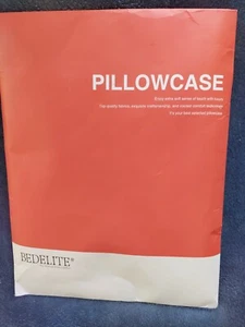 Bedlite Full Body Pillow Case. Bamboo. White. - Picture 1 of 6