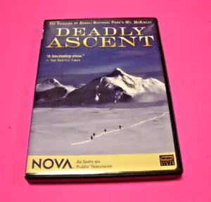 DEADLY ASCENT - NOVA - DENALI NATL. PARK'S MT. McKINLEY - DVD - 2006 - VG COND. - Foto 1 di 3