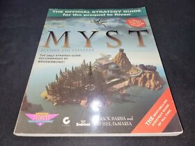 Myst Mac/PC/Saturn/PS1 Expanded Prima Strategy Guide EXMT condition