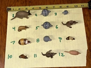 Choice Ceramic FIGURINE ARMADILLO. Colorful Dodads - Picture 1 of 5