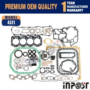 4JJ1 Full Gasket set For ISUZU 4JJ1 Engineering vehicle Engine Gasket Kit - Picture 1 of 7