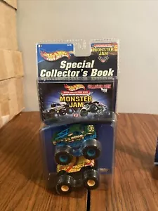 Hot Wheels Monster Jam Special Collector's Book 2 1:64 Monster Truck Set 2001  - Picture 1 of 1