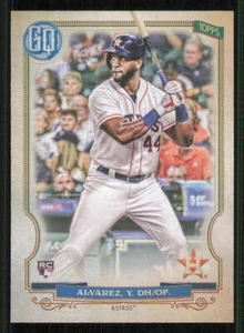 2020 Topps Gypsy Queen #137 Yordan Alvarez RC - Picture 1 of 2