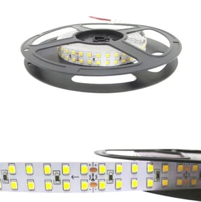 Striscia Led 5m smd2835 1200led 120w 24v strip Bobina Metri ultraluminosa - Immagine 1 di 4