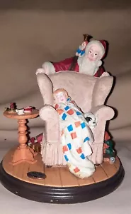 Norman Rockwell Heirloom Santa Collection-CHRISTMAS DREAM-w/COA 1992 (No. 054PK) - Picture 1 of 7