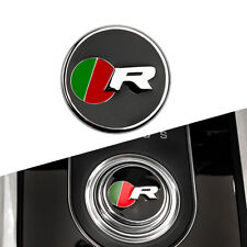 Produktbild - Für Jaguar Zentraler Schaltknauf Taste Deko Aufkleber R/S Logo Sticker