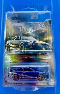 Hot Wheels Fast & Furious NFTG Garage Nissan Skyline GT-R (BNR34) - Picture 1 of 11