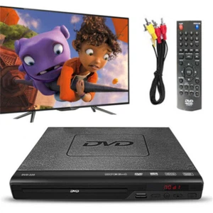Multi Region DVD Player with Remote & USB Port & Easy set up - Black UK - Picture 1 of 13
