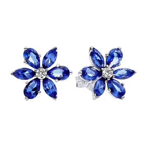 PANDORA Schmuck Damen-Ohrstecker Ohrringe Funkelndes Herbarium Silber 292407C01 - Bild 1 von 3