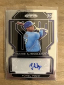 yohel pozo 2022 Panini Prizm Rookie Autographs Auto RC #RA-YP - Picture 1 of 2