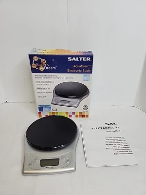 Báscula electrónica Aquatronic Salter Bakers Dream medida peso cocina digital Foto 1 de 4