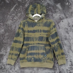 Lucky Brand Boys Youth XL Green Gray Hoodie Pullover Sweatshirt - Picture 1 of 11