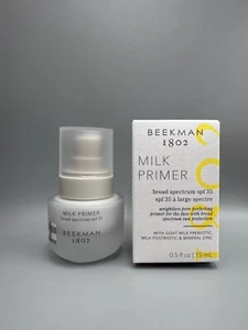 Beekman 1802 Milk Primer SPF 35 1 oz NEW exp 06/2025 - Picture 1 of 3