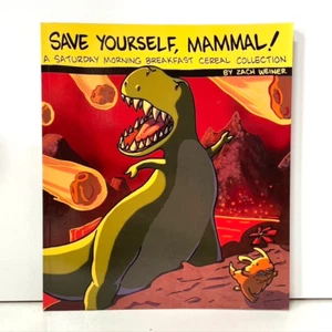 Save Yourself Mammal Graphic Comic Saturday Morning Breakfast Cereal Collection - Imagen 1 de 4