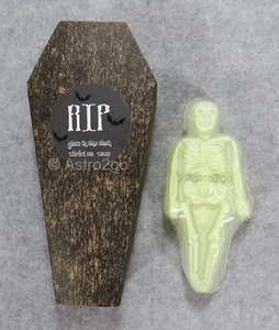 GLOW SKELETON HAND SOAP-Coffin Bones Anatomy Halloween Death Goth JUST BUBBLY - Picture 1 of 8