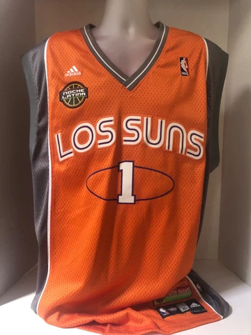 Phoenix Suns Los Suns Latin Nights Jersey Amare Stoudemire Adidas Mens XL NBA Cover