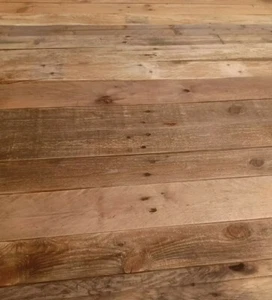 Reclaimed Rustic SANDED Pallet CLADDING DIY Timber planks. Recycled Oil Finish - Picture 1 of 4